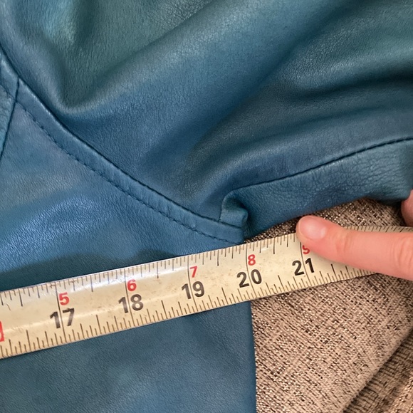 Marc New York Whitney Washed Leather Jacket EUC - Picture 10 of 11